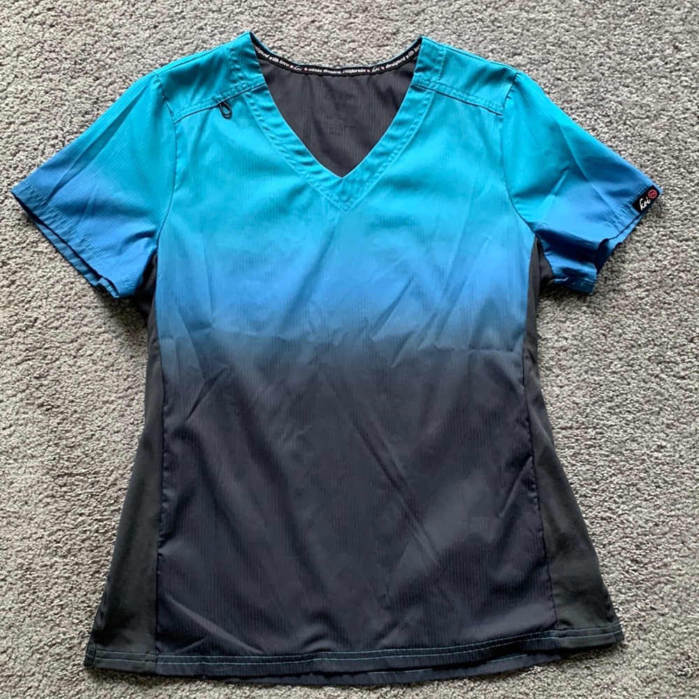 Koi scrub top